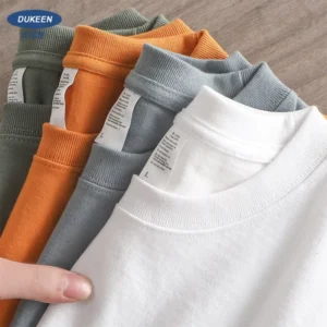 T-shirt surdimensionné 280 g/m² pour homme, manches courtes, en coton, couleur unie, décontracté, une pièce