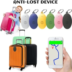 Mini Localisateur GPS Intelligent Compatible Bluetooth pour Enfant, Équipement de MAX des Pertes d'Animaux de Compagnie, Bagages, Chien, Chat